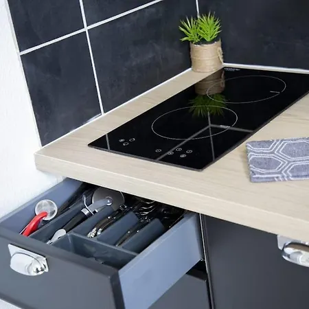 公寓 L'authentique *studio *parking Prive* *wifi*calme 卢德